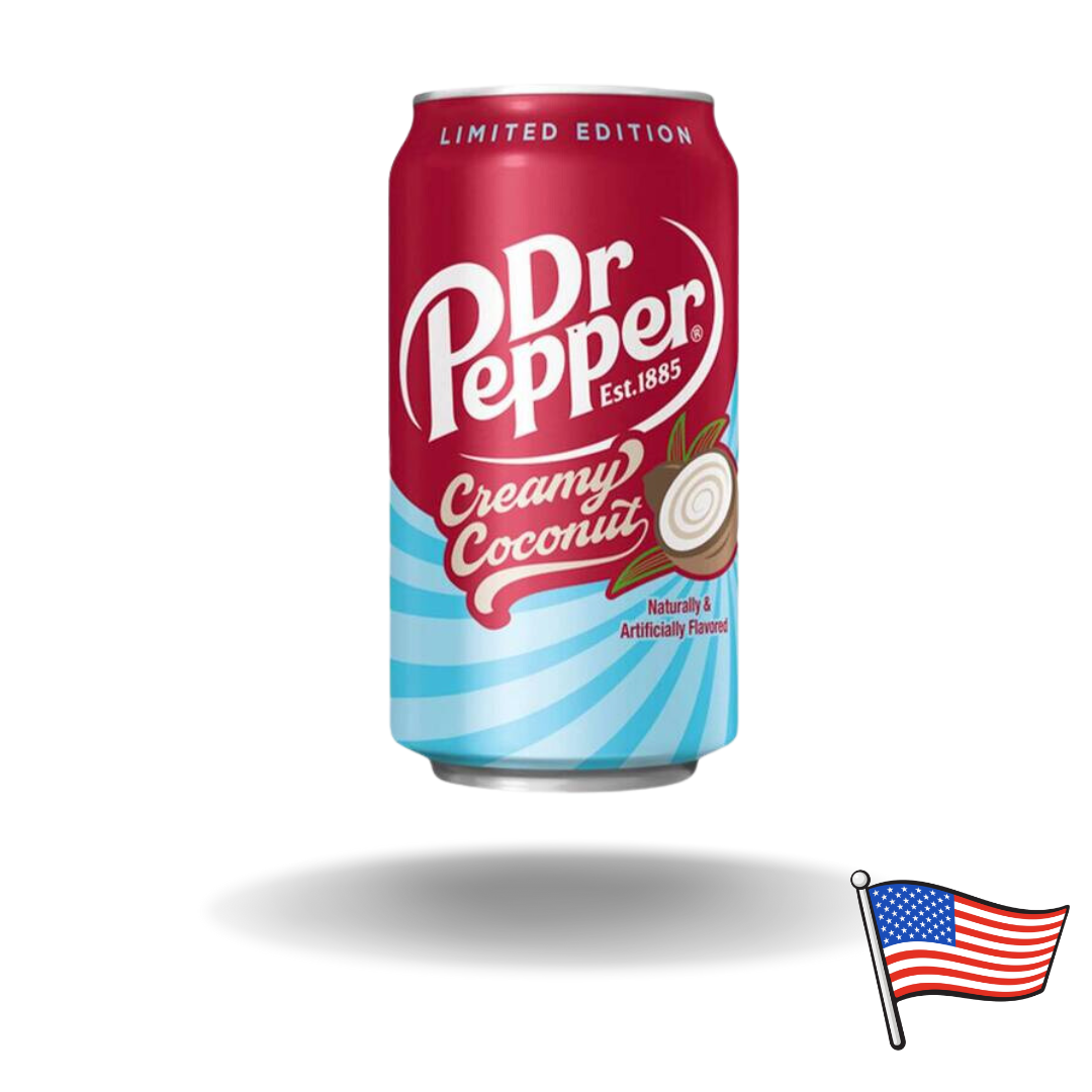 12x Dr Pepper Creamy Coconut 355ml