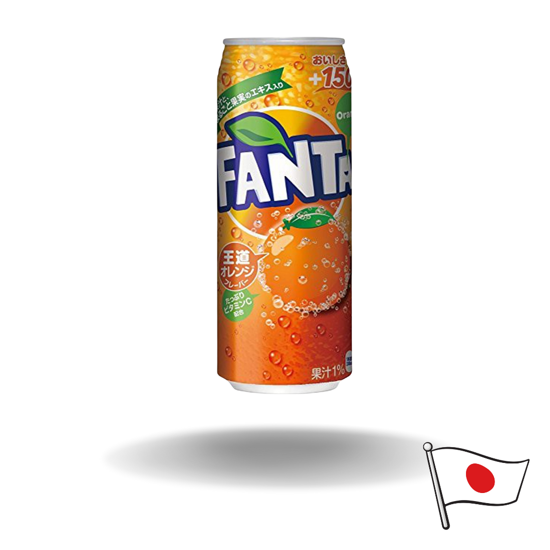 24x Fanta Orange Dose Japan 500ml