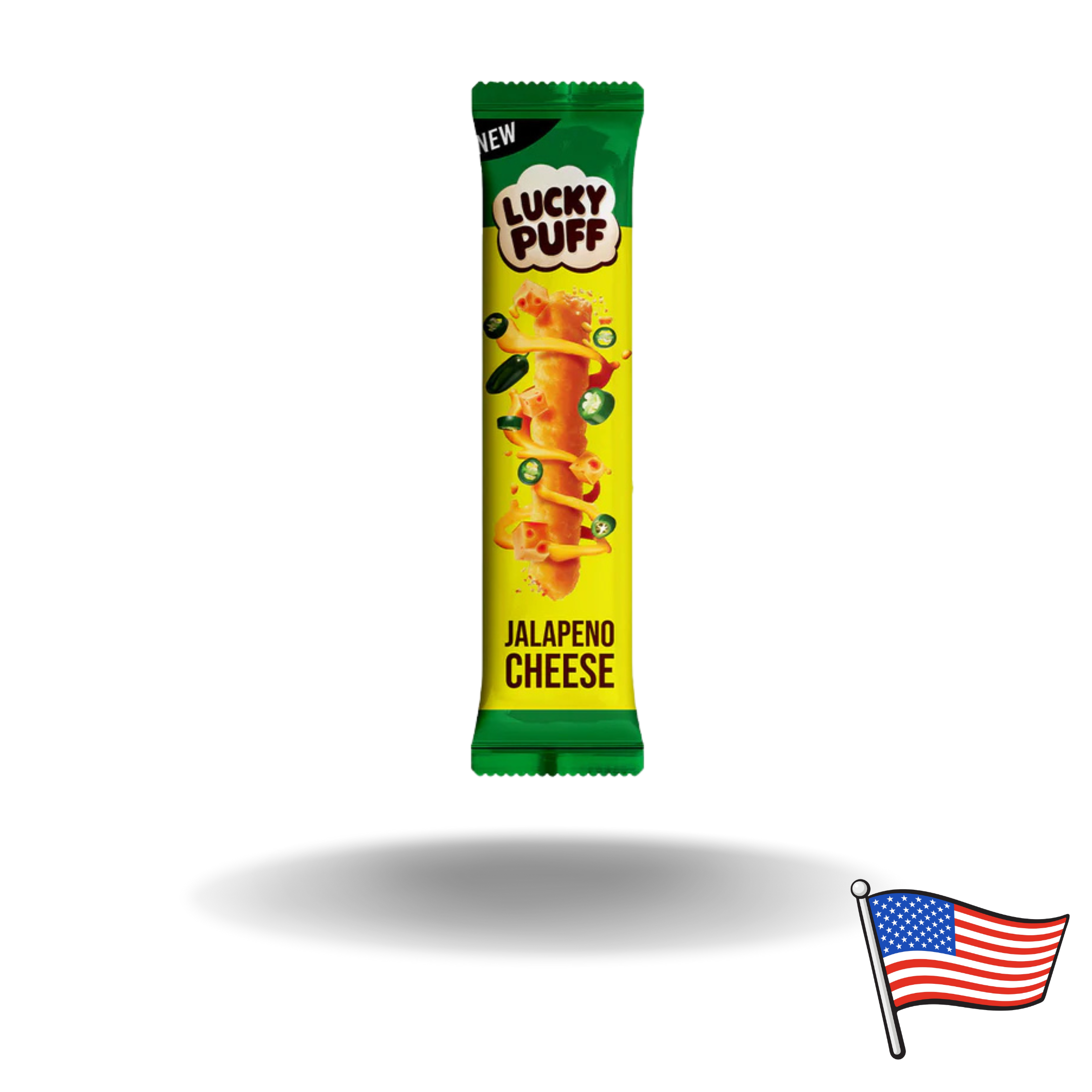 24x Lucky Puffs Jalapeno Cheese 6g