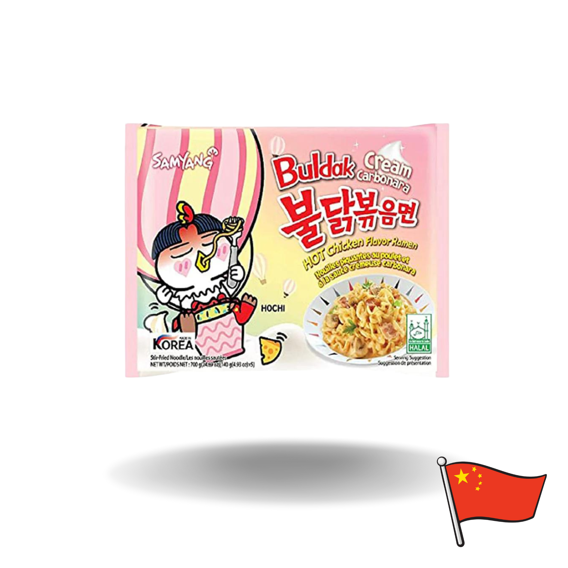 20x Samyang Buldak Creamy Carbonara 140g